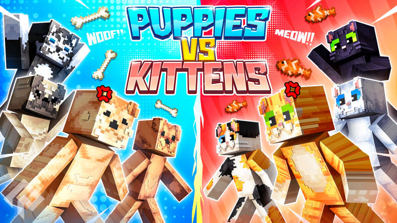 Puppies vs Kittens on the Minecraft Marketplace by RareLoot