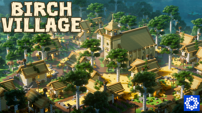 Birch Village on the Minecraft Marketplace by Floruit