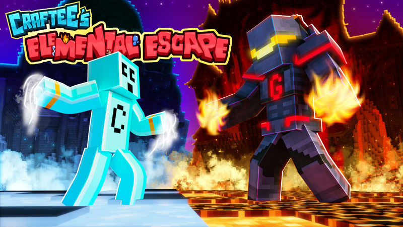 Craftees Elemental Escape on the Minecraft Marketplace by Logdotzip
