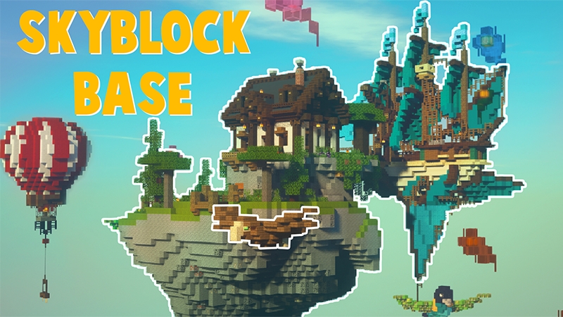 Skyblock Base Key Art