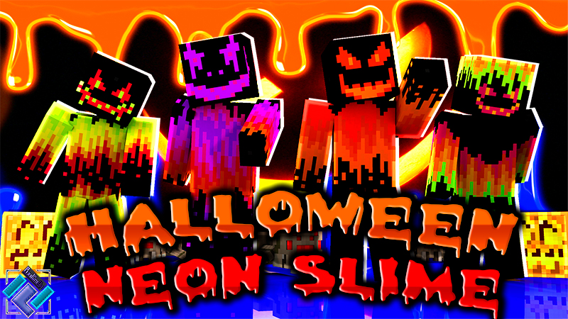 Halloween Neon Slime Key Art