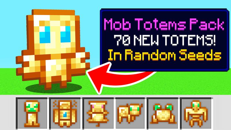 Mob Totems Pack on the Minecraft Marketplace by 5 Frame Studios