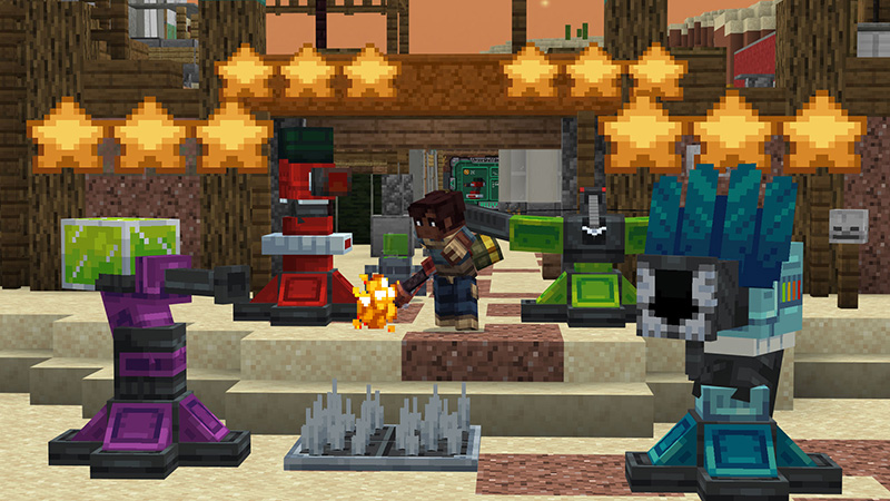 Zombies: Tower Defense in Minecraft Marketplace