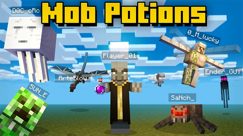 Mob Potions Key Art
