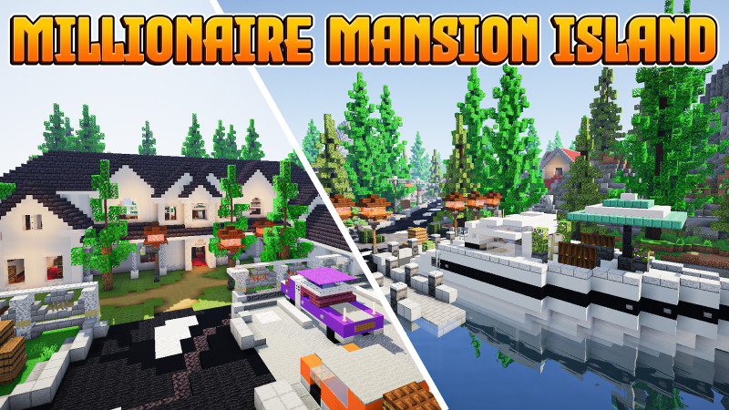 Millionaire Mansion Island Key Art