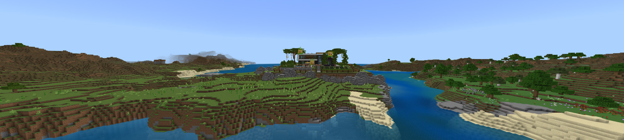 Lucky Block Mansion Panorama