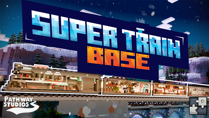 SuperTrain Survival Base on the Minecraft Marketplace by Pathway Studios