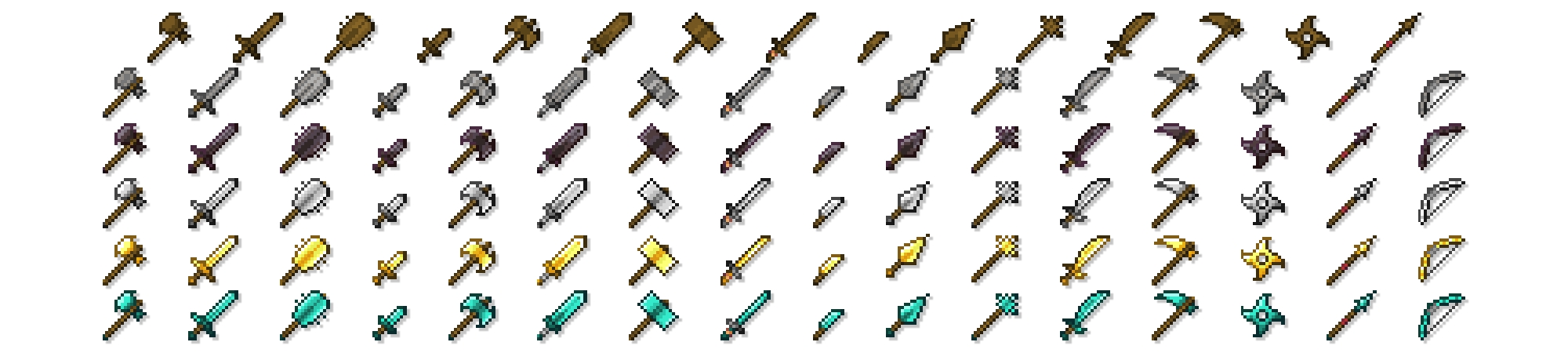 Weapons 2D Panorama