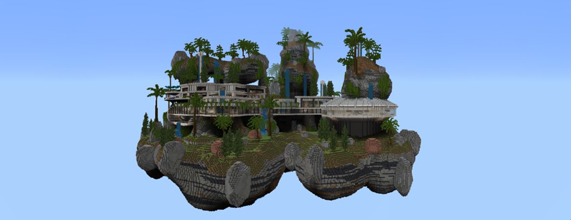 Mansion Skyblock Panorama