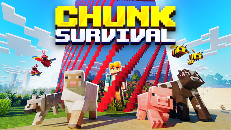 CHUNK SURVIVAL Key Art