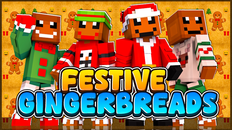 Festive Gingerbreads on the Minecraft Marketplace by WildPhire