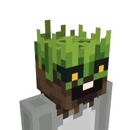 Grass Block Face Key Art