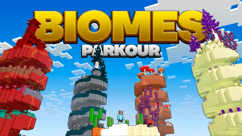 Biomes Parkour Key Art