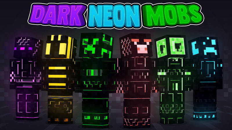 Dark Neon Mobs Key Art