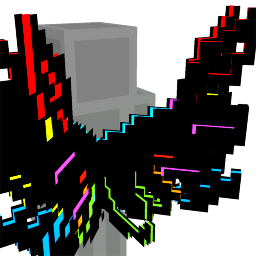 RGB Flare Tail Wings