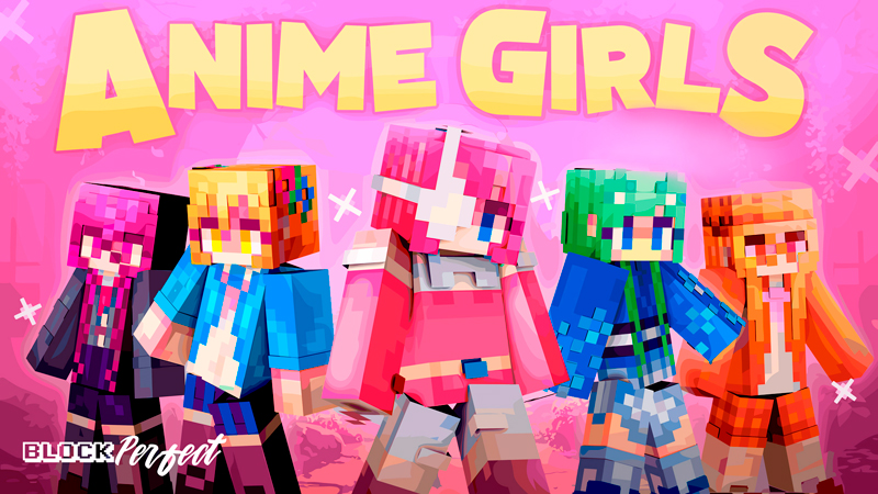 Anime Girls on the Minecraft Marketplace by Block Perfect Studios