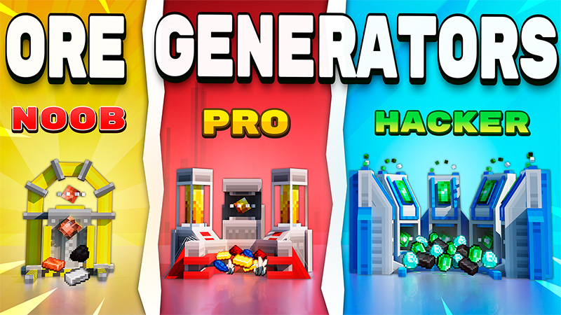 Ore Generators in Minecraft Marketplace