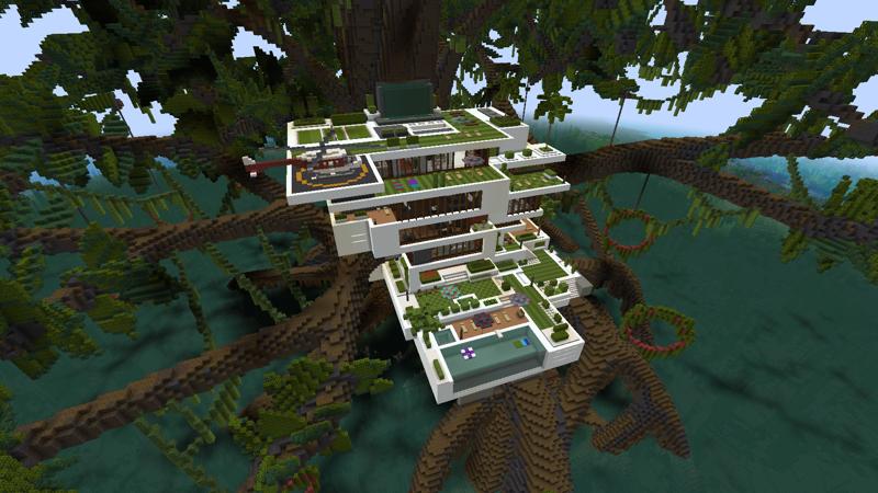 Billionaire Tree Mansion by Eescal Studios