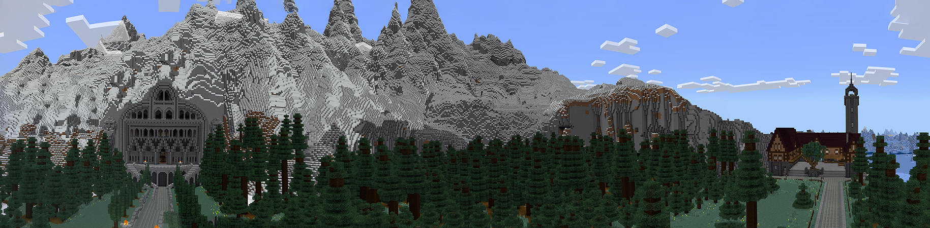 The Icy Mountain Panorama