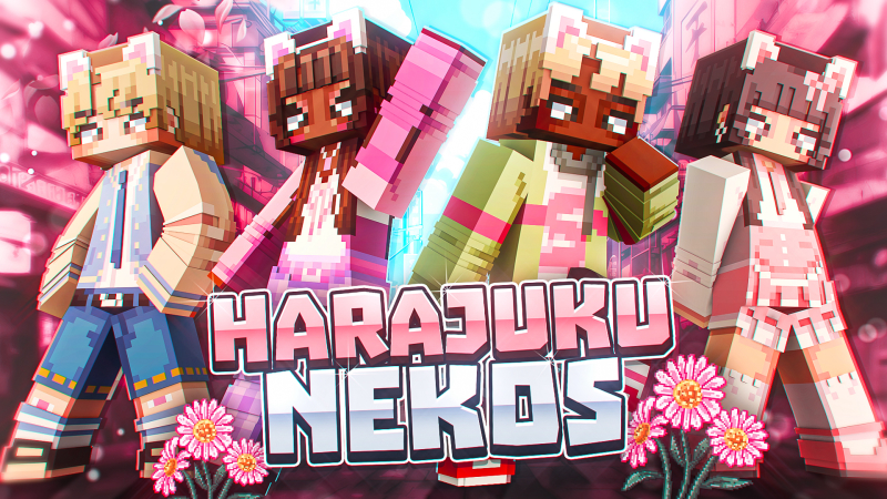 Harajuku Nekos on the Minecraft Marketplace by Yeggs