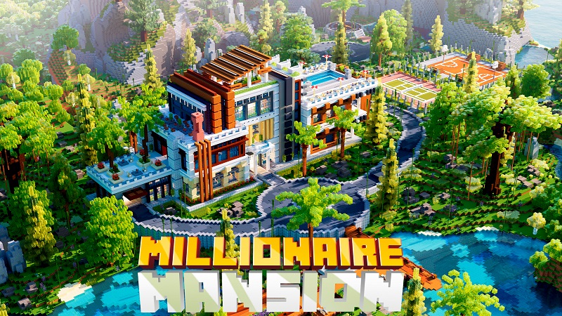 Millionaire Mansion Key Art