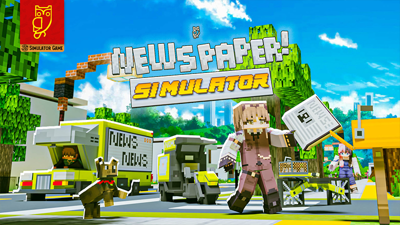 Newspaper Simulator Key Art