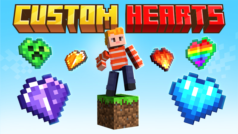 One Block Custom Hearts Key Art