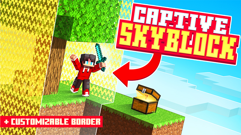 CAPTIVE SKYBLOCK Key Art