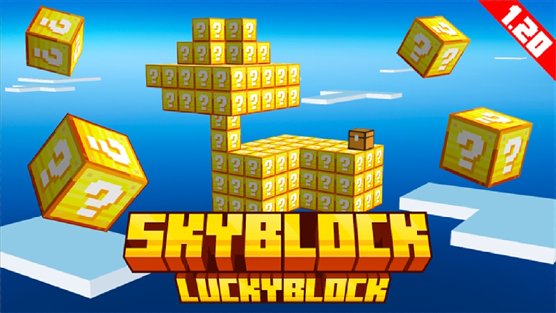 Skyblock [?] Key Art