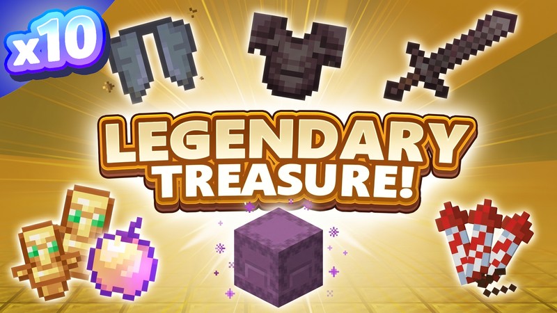 [BOX PVP] 10x Legendary Treasure [+3 FREE]