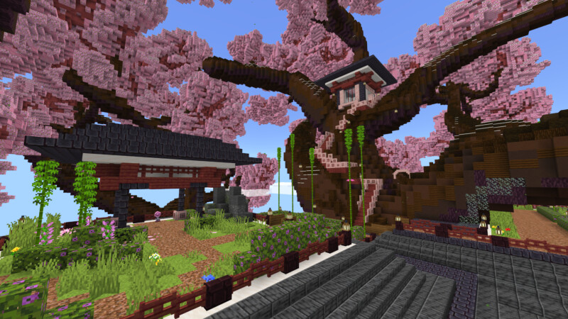 Cherry Bonsai Treehouse Cherry Bonsai Treehouse by CrackedCubes
