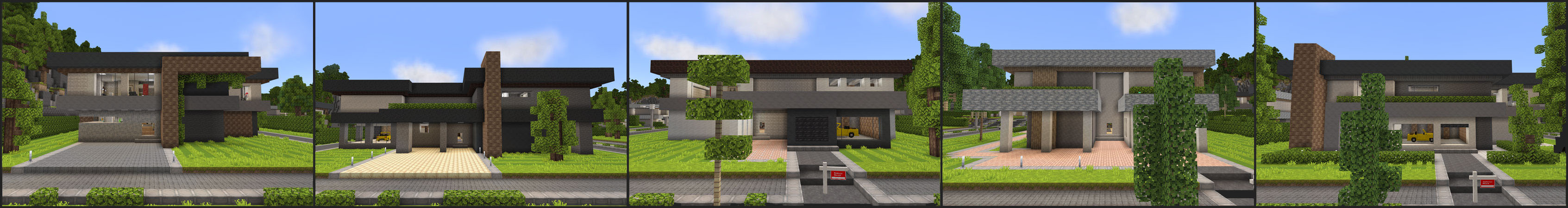 Modern Mansion Builder Panorama