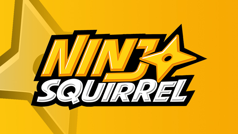 Ninja Squirrel Gaming Key Art