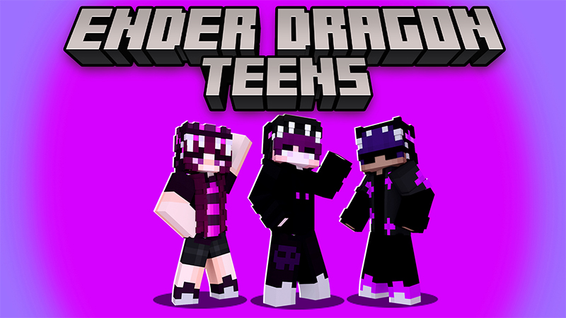 Ender Dragon Teens on the Minecraft Marketplace by ChewMingo