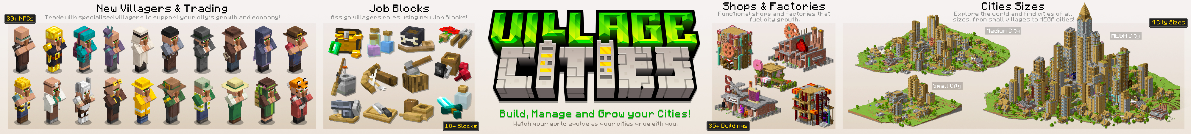 Village Cities Add-On panorama