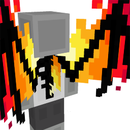 Skeleton Flame Wings
