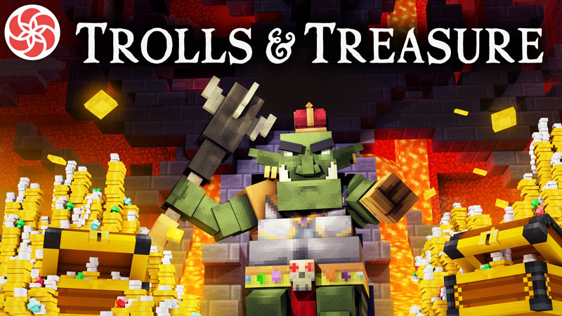 Trolls & Treasure Key Art