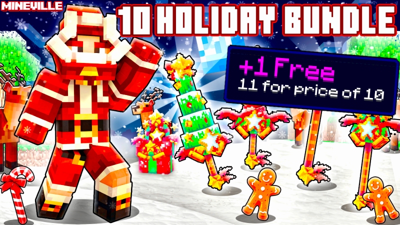 10 Holiday Bundles +1 Free