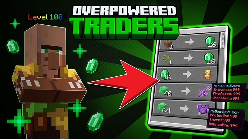 Overpowered Traders Key Art