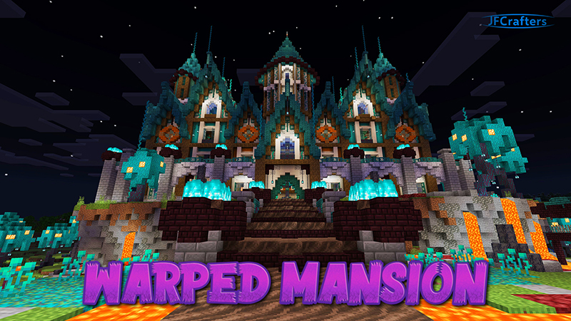 Warped Mansion Key Art