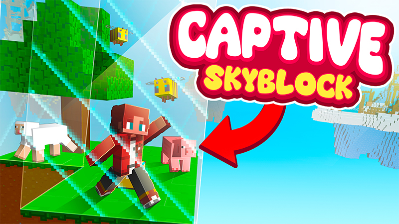 Captive Skyblock Key Art