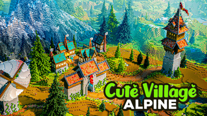 Cute Village Alpine in Minecraft Marketplace | Minecraft