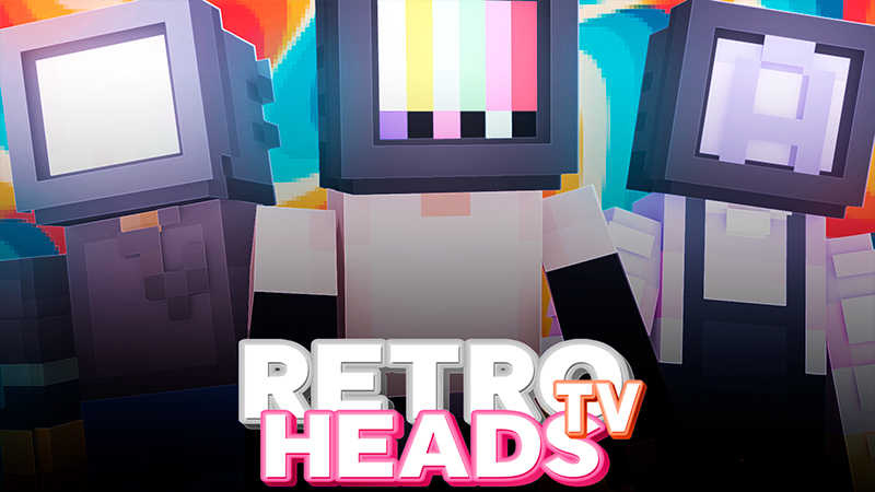 Retro TV Heads Key Art