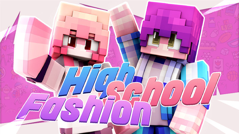 High School Fashion Key Art