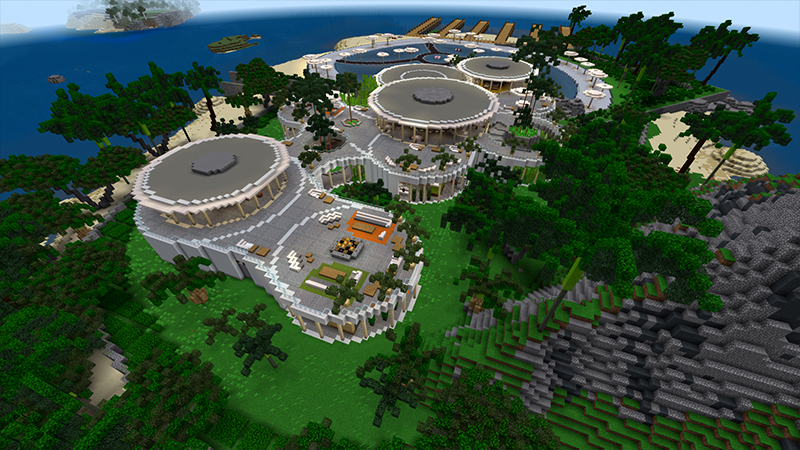 Island Mega Mansion by 4KS Studios