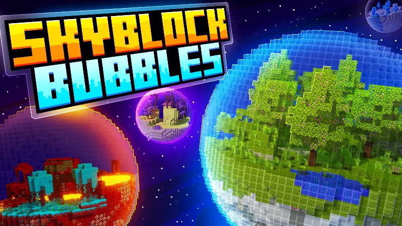 Skyblock Bubbles Key Art