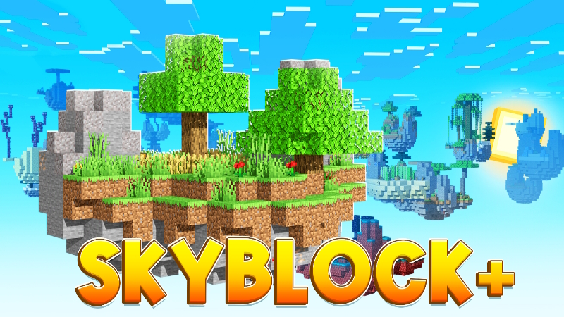 Skyblock+ Key Art