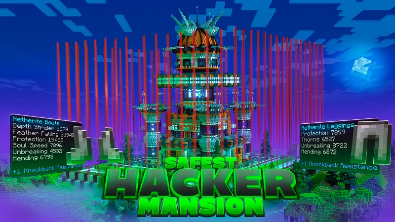 Safest Hacker Mansion Key Art