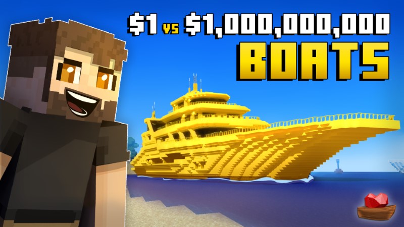 $1 vs $1,000,000,000 Boats Key Art