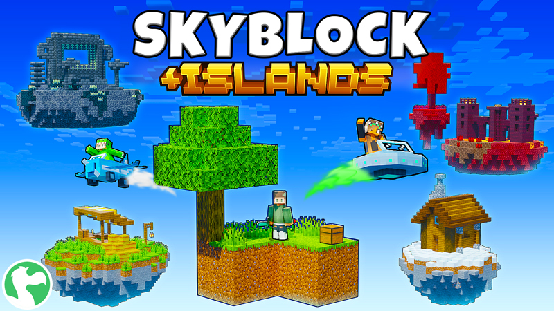 Skyblock + Islands Key Art